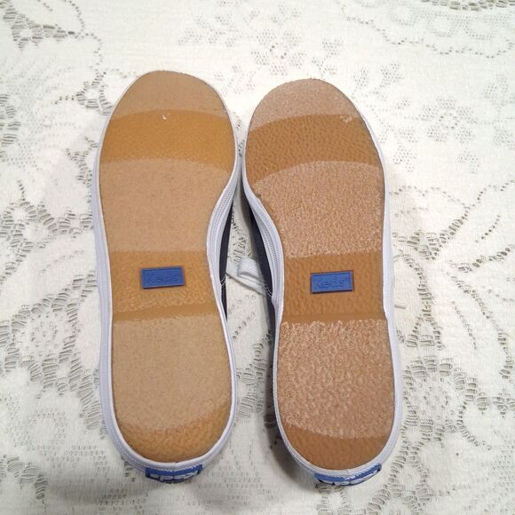 Keds Size 6 Ortholite Lace-Up Fashion Casual Sneakers Navy Canvas Women WF34200M - Picture 12 of 14